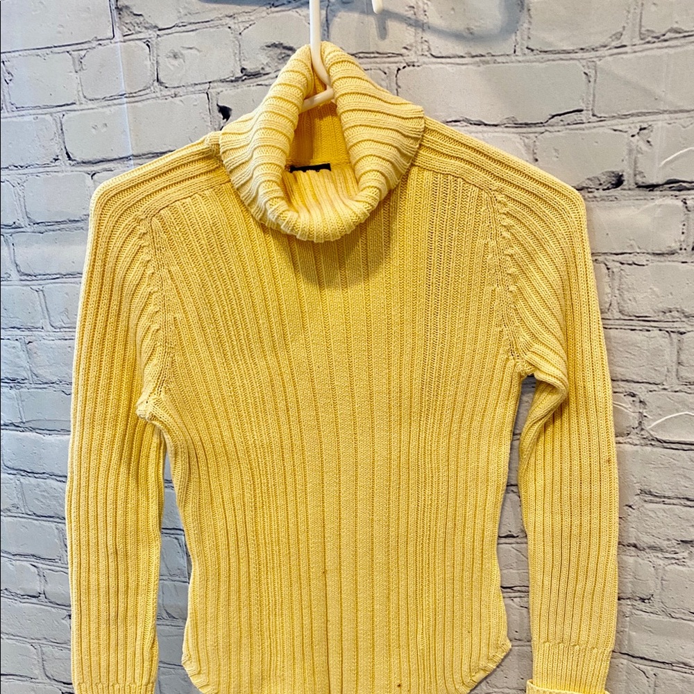 American Eagle Women’s Turtleneck in Yellow